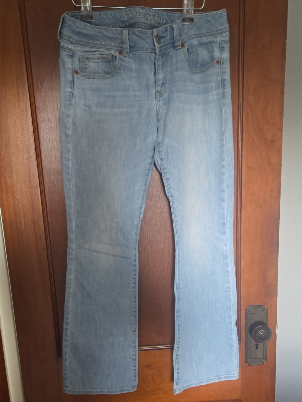 American Eagle Outfitters Light Blue Flare Jeans